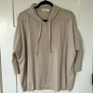 Mer Sea Catalina Hoodie one size fits most. light weight & neutral color.